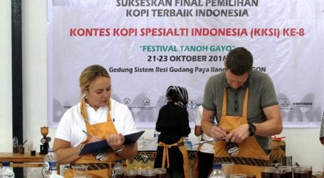 Kontes dan Lelang Kopi Terbaik Indonesia Dihelat di Resi Gudang Takengon