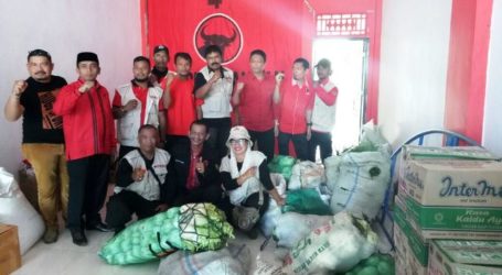 DPC PDI Perjuangan Kabupaten Aceh Tengah Serahkan Bantuan untuk Korban Gempa Pidie Jaya