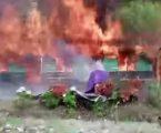 Lima Rumah Hangus Terbakar di Pondok Ulung Bener Meriah