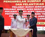 Subhandhy Resmi Dilantik Jadi Pj Bupati Aceh Tengah