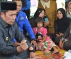 Launching Program Dashat Kampung Berkualitas, Haili Yoga Pastikan Ibu Hamil dan Balita Cukup Gizi