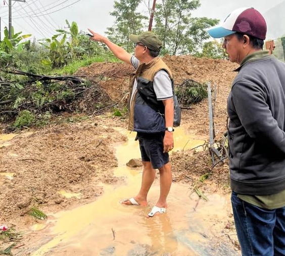 President Director Parkside Hotel Group, Mugi Harjo di Takengon pasca banjir